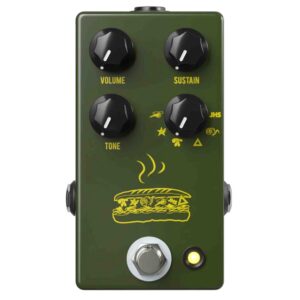 JHS Muffuletta Distortion/Fuzz Effect Pedal- Olive Green
