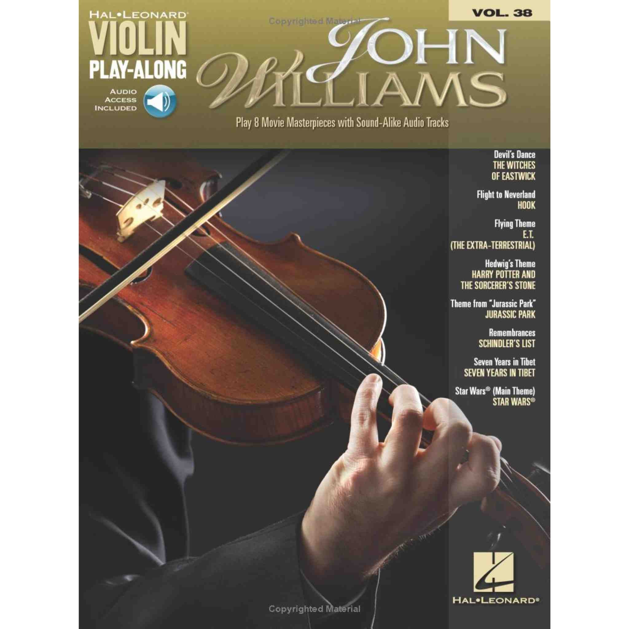 John Williams Violin Play-Along Volume 38
