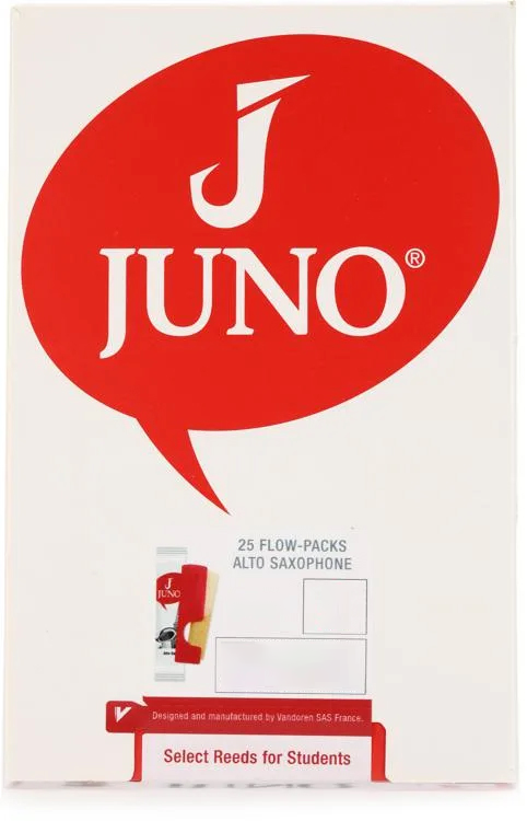 Vandoren Juno Alto Saxophone Reeds, Strength 3.0, 25-Reeds