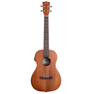 Kala Satin Mahogany Baritone Ukulele with EQ-KA-BE