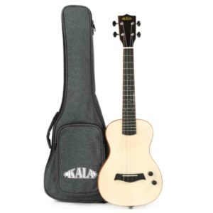 Kala Solid Body Electric Flame Maple Tenor Ukulele KA-SB-MAP-T