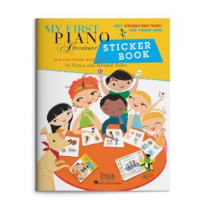 My First Piano Adventure Sticker Book