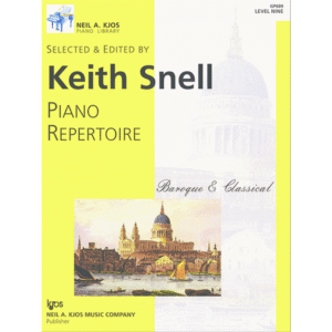 Piano Repertoire - Baroque & Classical - Level 9 (Neil A. Kjos Piano Library)