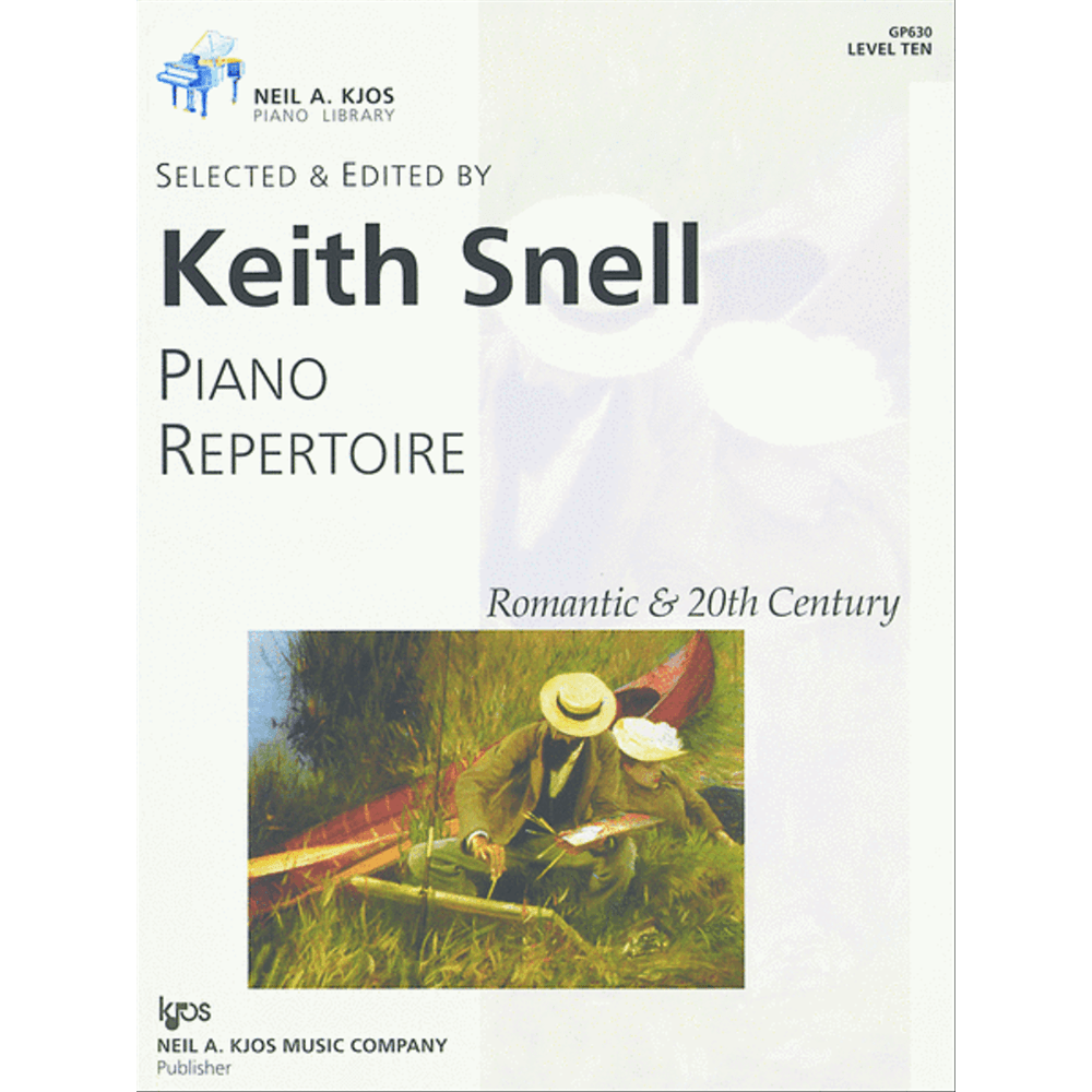 Piano Repertoire - Romantic & 20th Century - Level 10 (Neil A. Kjos Piano Library)