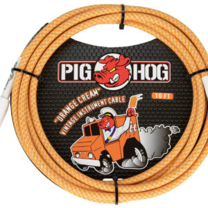 Pig Hog "Orange Crème Instrument Cable - 10FT