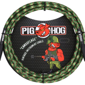 Pig Hog "Camouflage" Instrument Cable - 10FT