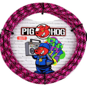 Pig Hog "Pink Graffiti" Instrument Cable - 10FT