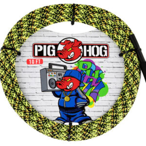 Pig Hog "Yellow Graffiti" Instrument Cable - 10FT