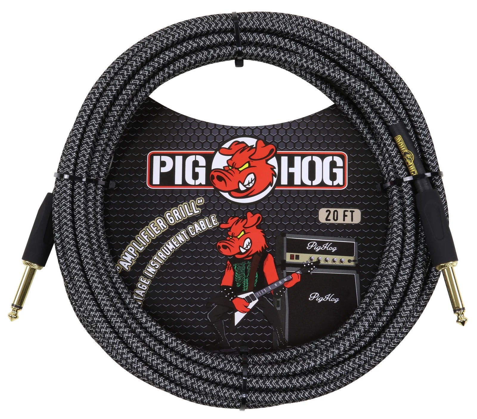 Pig Hog "Amplifier Grill" Instrument Cable - 20FT