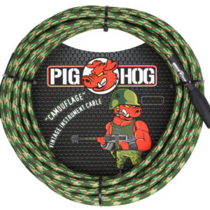 Pig Hog "Camouflage" Instrument Cable - 20FT