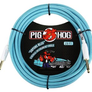 Pig Hog "Daphne Blue" Instrument Cable - 20FT