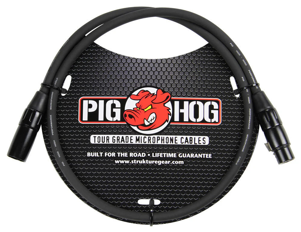 Pig Hog 8mm Mic Cable-3FT