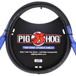 Pig Hog 9.2mm Speaker Cable-5FT-14 Gauge Wire
