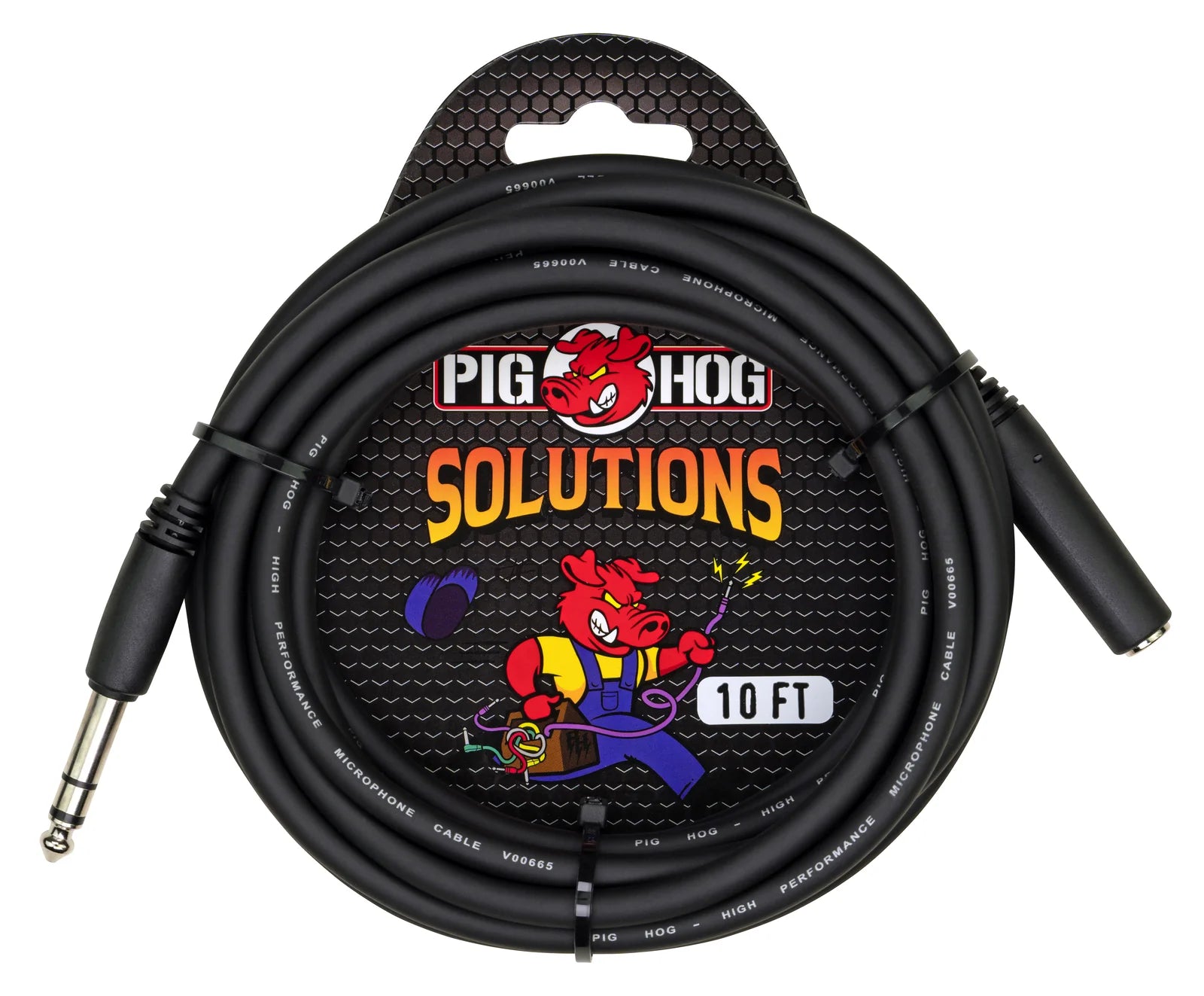 Pig Hog Headphone Extension Cable-1/4"-10FT