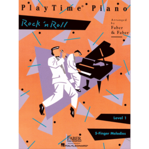 PlayTime Piano Rock 'n' Roll: Level 1-Easy Sheet Music Songbook for Early Elementary Piano Students