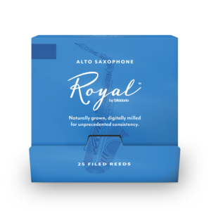 Royal By D'Addario Alto Sax Reeds, Strength 3.0, 25-Pack