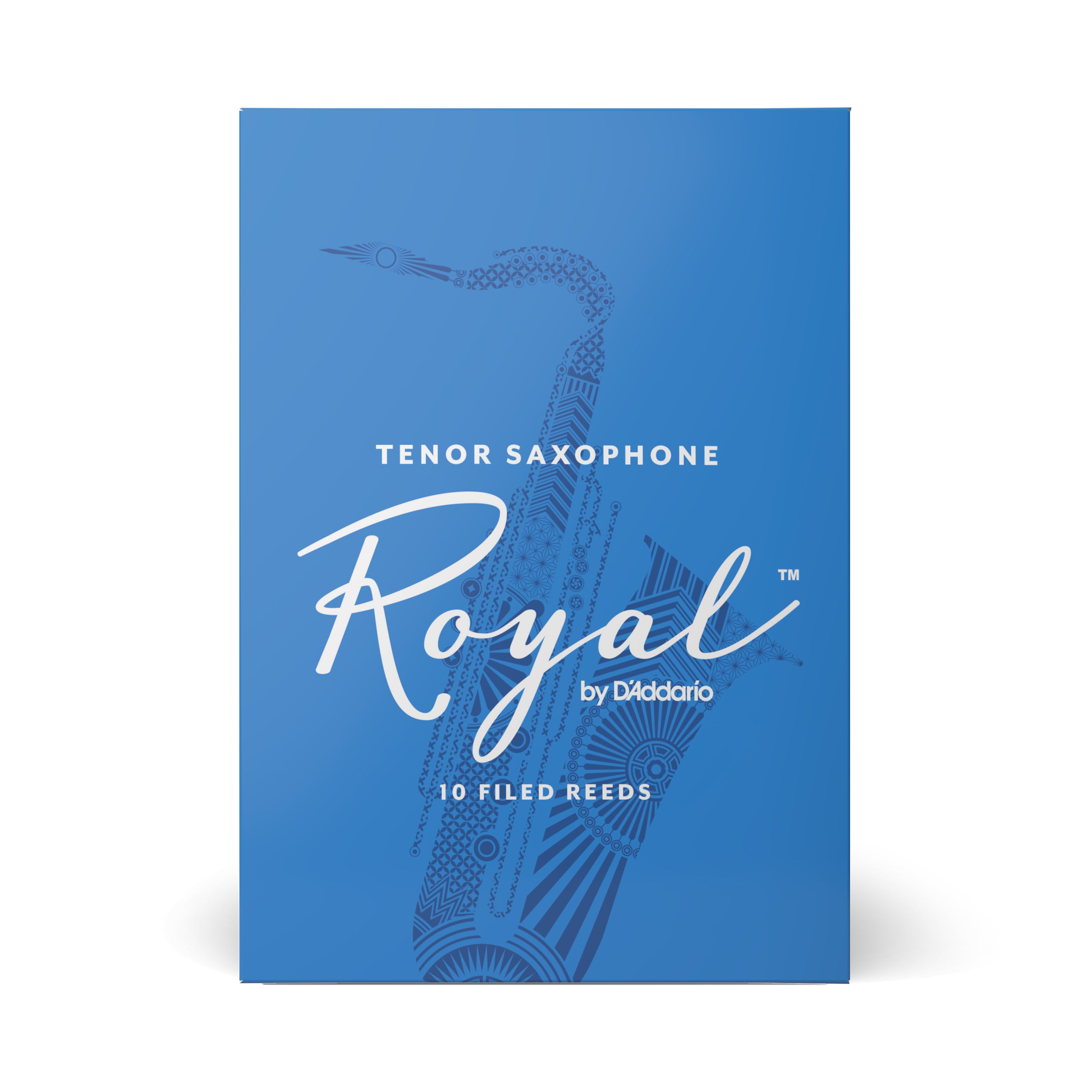 Royal By D'Addario Tenor Sax Reeds, Strength 1.5, 10-Reeds