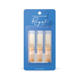 Royal By D'Addario Tenor Sax Reeds, Strength 3.0, 3-Reeds