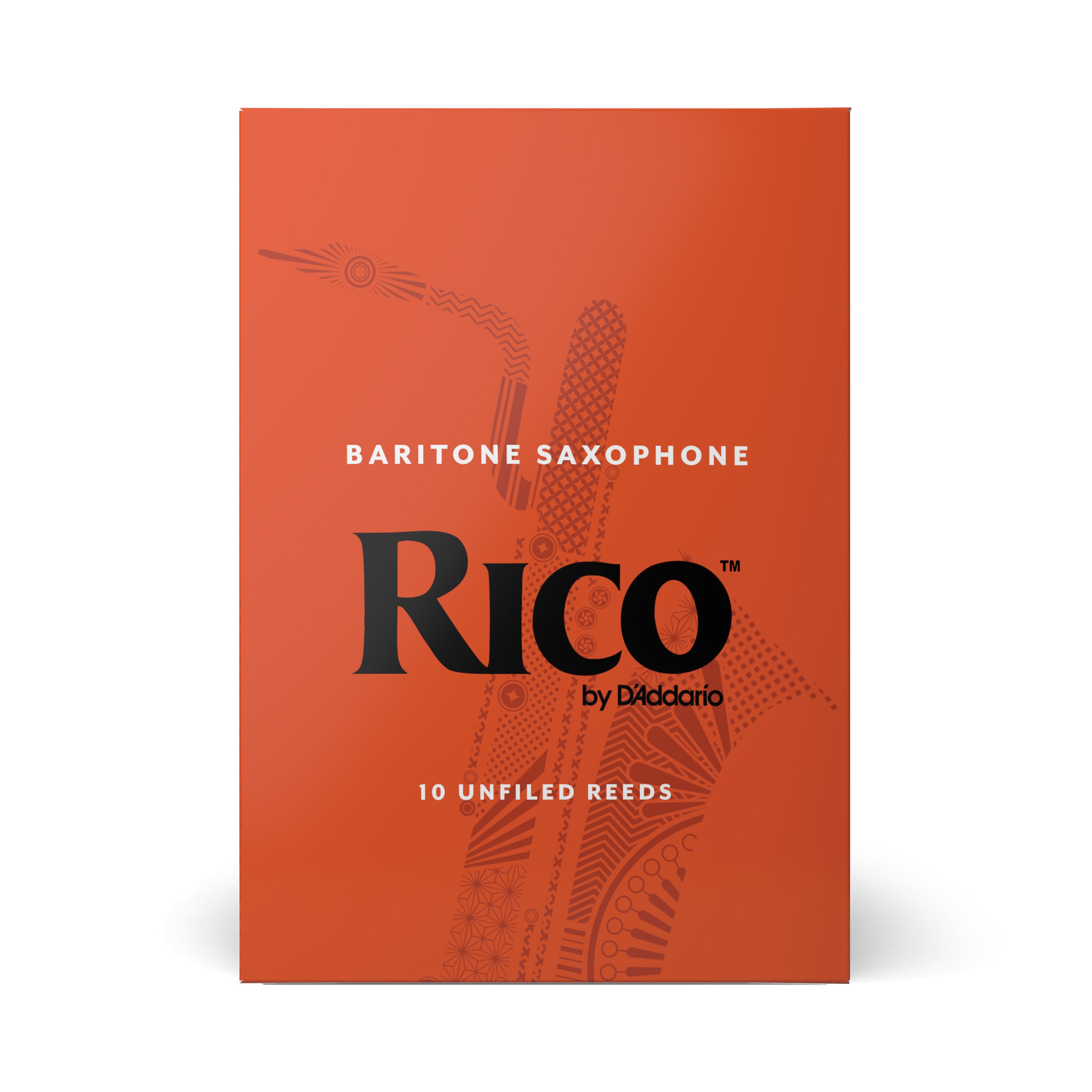 Rico By D'Addario Baritone Sax Reeds, Strength 2.0, 10-Reeds