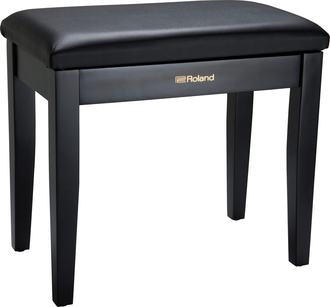 RPB-100BK Piano Bench with Storage Compartment-Satin Black