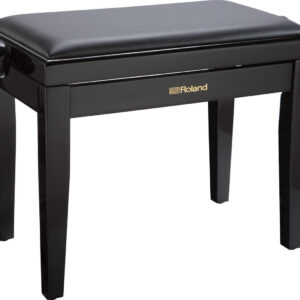 RPB-200PE Piano Bench with Cushioned Seat-Black