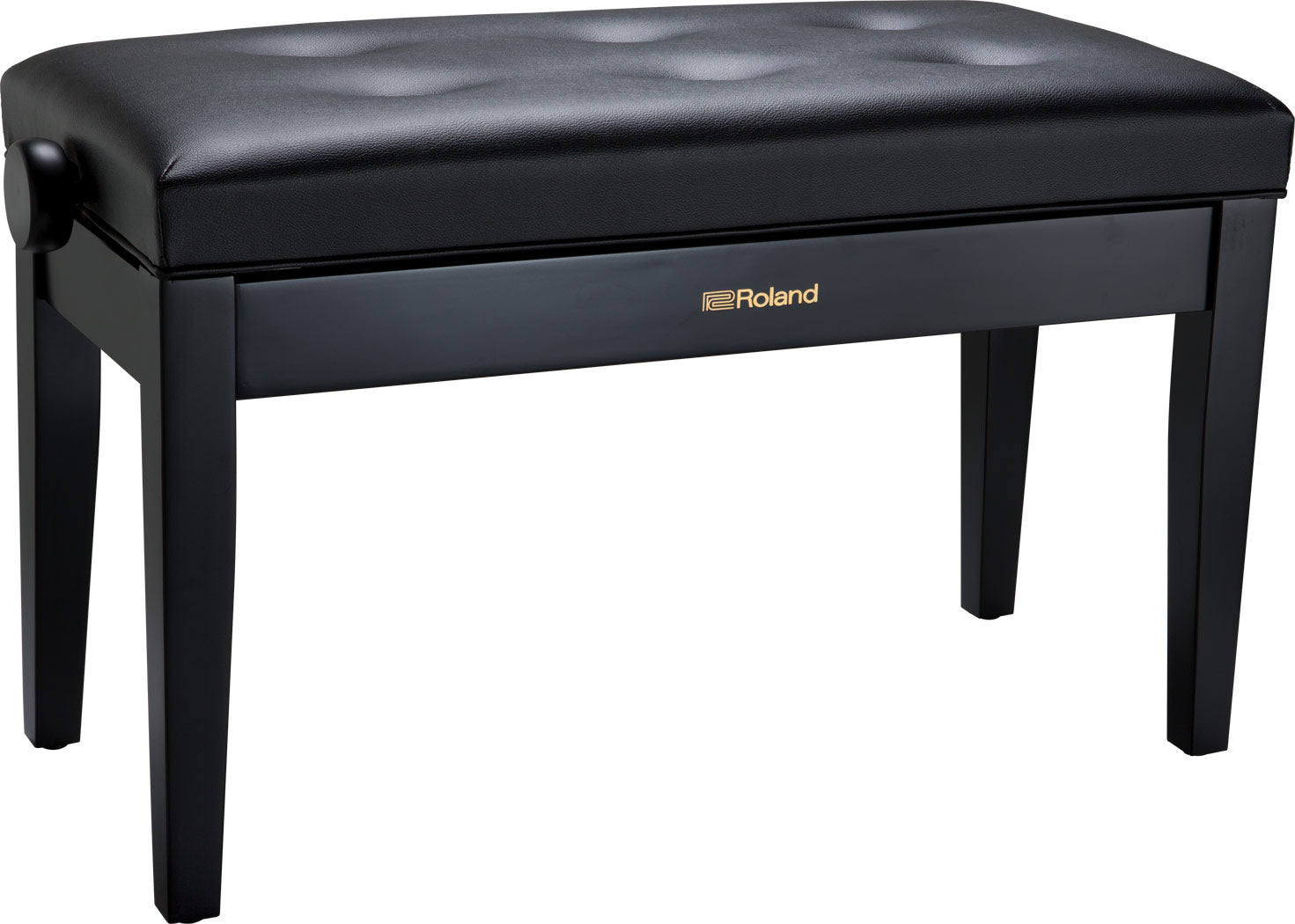 RPB-D300BK Duet Piano Bench With Cushioned Seat-Black