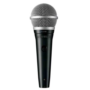 Shure PGA48 Vocal Microphone with Cable-Cardioid Dynamic