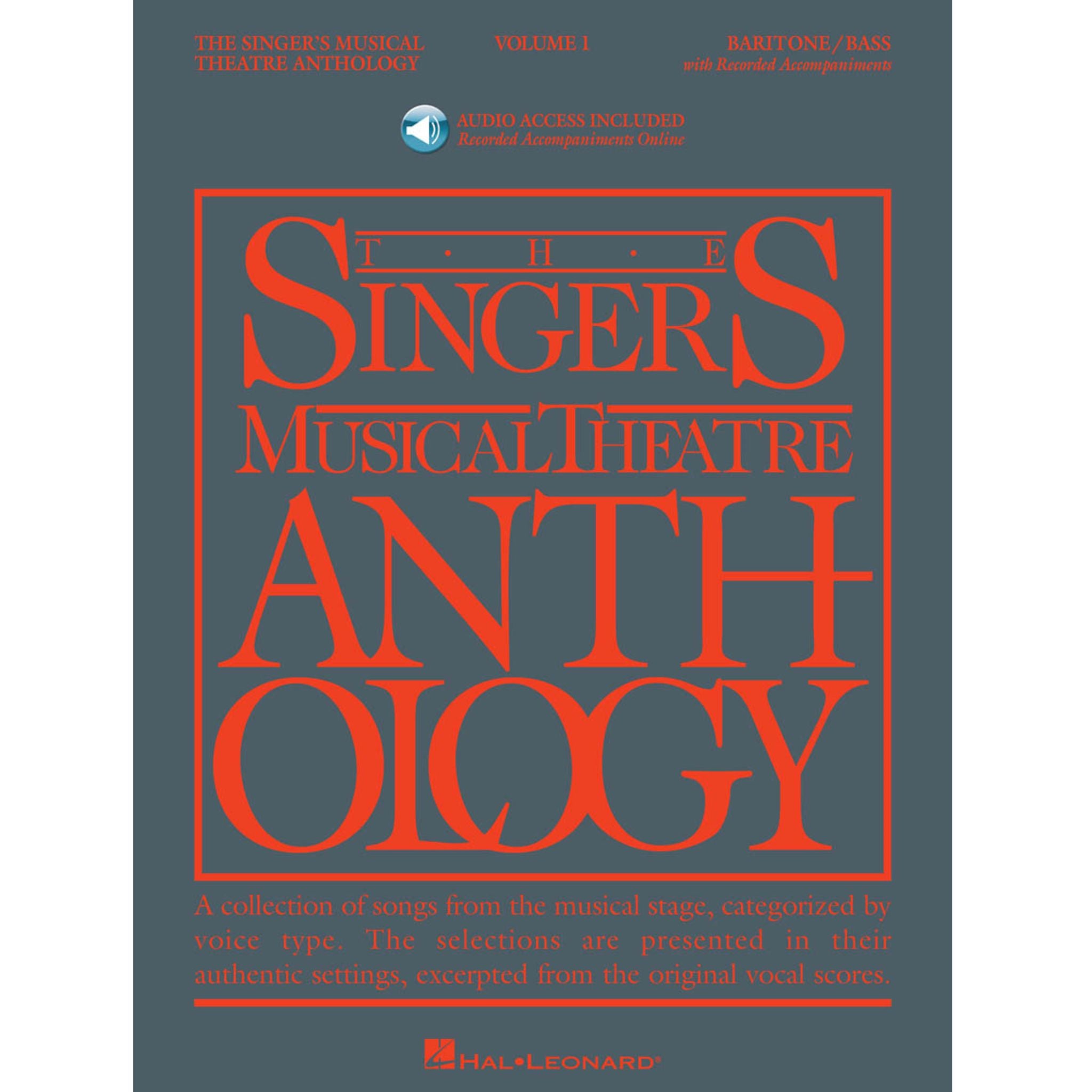 Singer's Musical Theatre Anthology - Volume 1