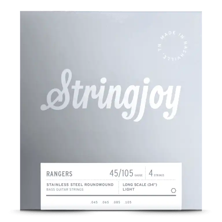 Stringjoy Rangers Stainless Steel Bass Strings-45-105 Light