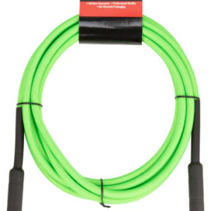 Strukture 6mm UFO Green Woven Instrument Cable - 18.5FT
