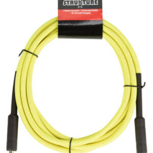 Strukture 6mm Neon Yellow Woven Instrument Cable - 18.5FT
