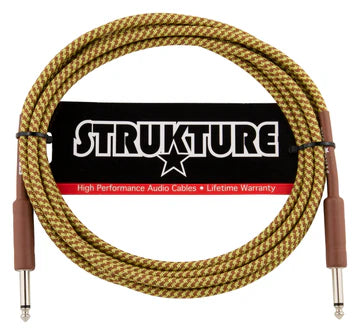Strukture Vintage Tweed Instrument Cable - 10FT