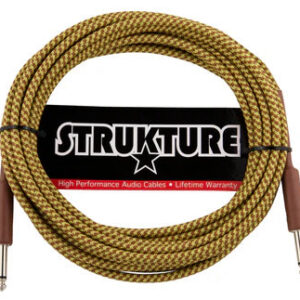 Strukture Vintage Tweed Instrument Cable - 18.5FT