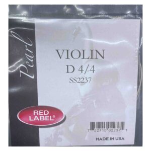 Super Sensitive Red Label Violin D String 4/4 Size