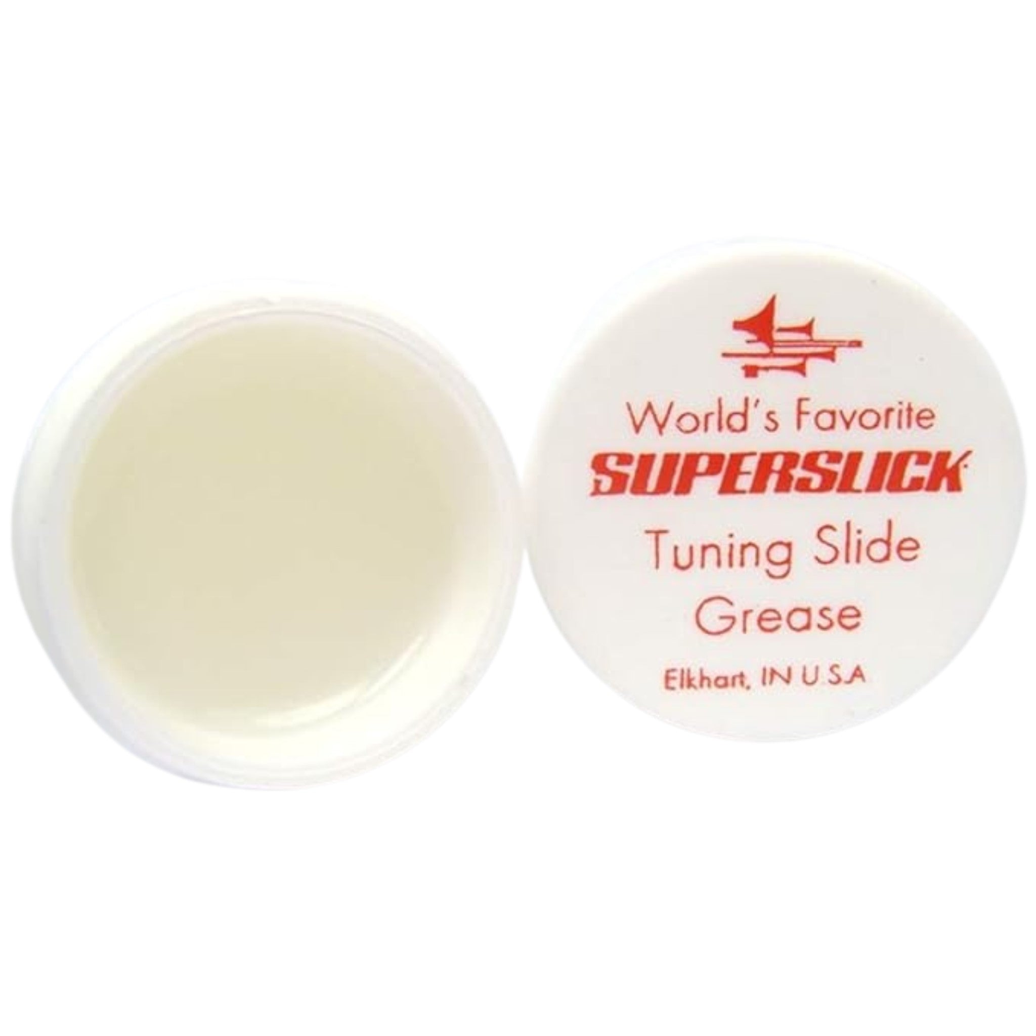 Superslick Tuning Slide Grease, 1/4 Oz, Poly Jar with Cap