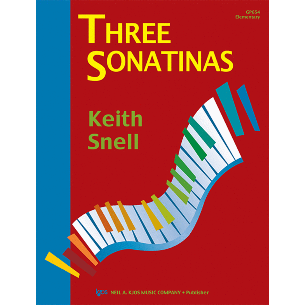 Three Sonatinas – Keith Snell (Easy Piano)