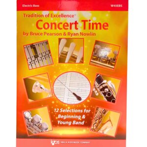 Tradition of Excellence: Concert Time - Electric Bass