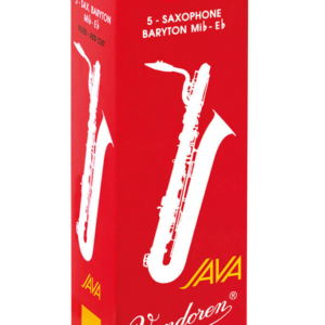 Vandoren Java Red Bari Sax Reeds, Strength 2.0, 5-Reeds