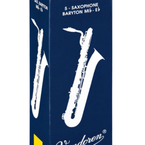 Vandoren Traditional Bari Sax Reeds, Strength 3.0, 5-Reeds