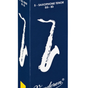 Vandoren Traditional Tenor Sax Reeds, Strength 3.0, 5-Reeds