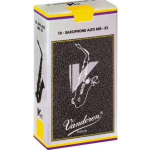 Vandoren V12 Alto Saxophone Reeds, Strength 3.0, 10-Reeds