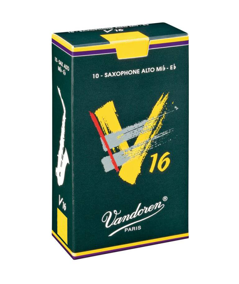 Vandoren V16 Alto Saxophone Reeds, Strength 2.0, 10-Reeds