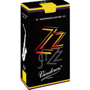 Vandoren ZZ Alto Saxophone Reeds, Strength 2.0, 10-Reeds