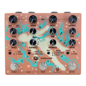 Walrus QI Etherealizer Multi-Effect Pedal, Terracotta