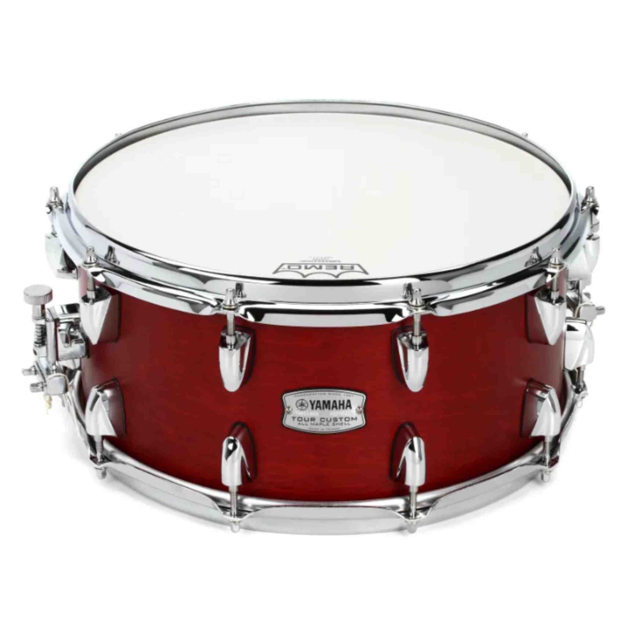 Yamaha Tour Custom Snare Drum - 6.5 x 14 inch - Candy Apple Satin